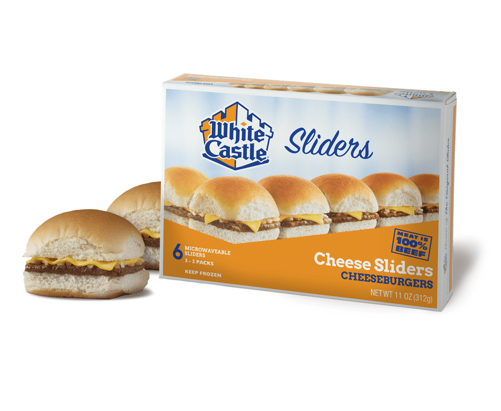 white castle cheese sliders